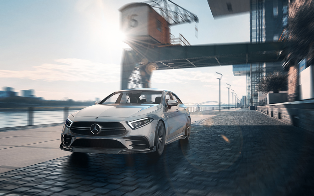 Mercedes-Benz CLS53 AMG with bodykit by ZACOE