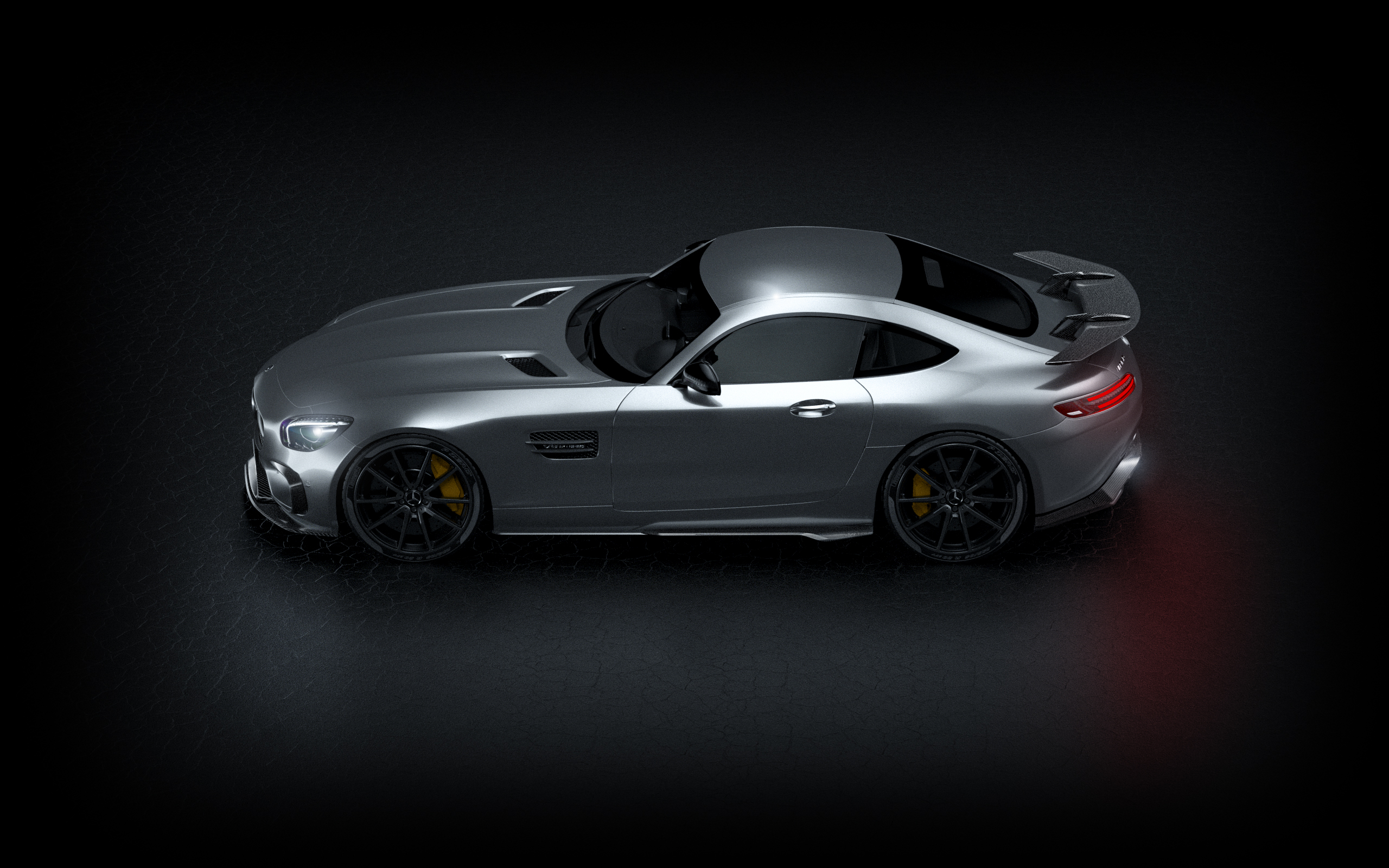 360degree viewer Mercedes-AMG GT with bodykit by ZACOE