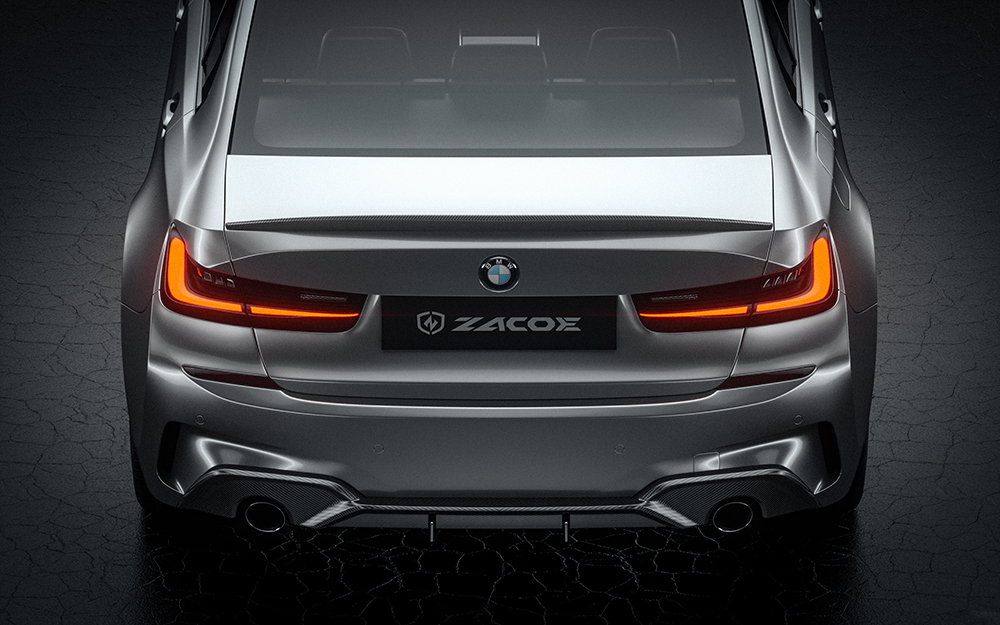 ZACOE carbon fiber body kit for BMW G20 / G21 320i / 330i M Sport Sedan / Touring