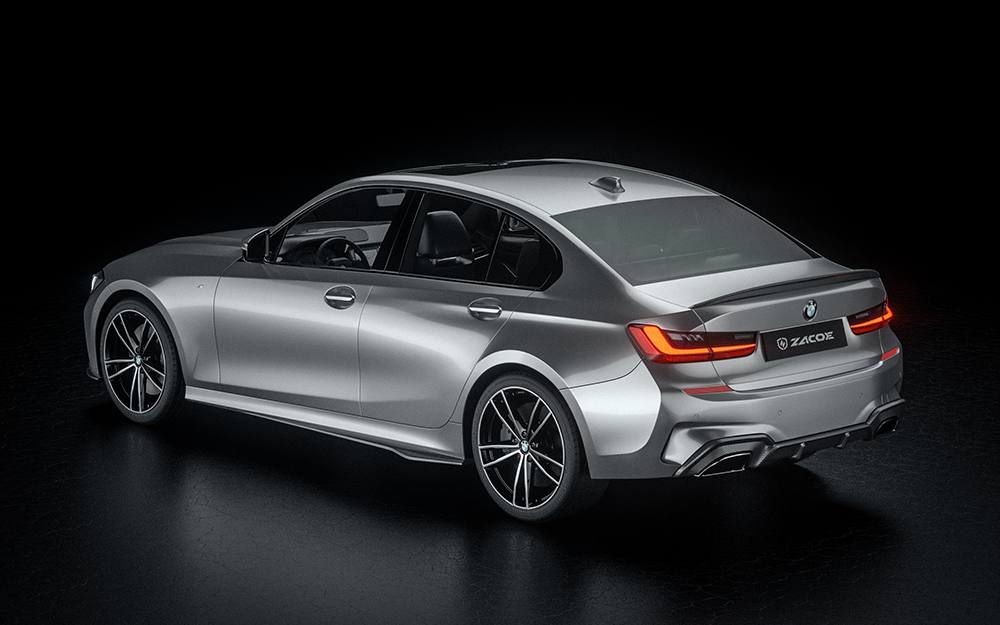 ZACOE carbon fiber body kit for BMW G20 / G21 M340i Sedan / Touring