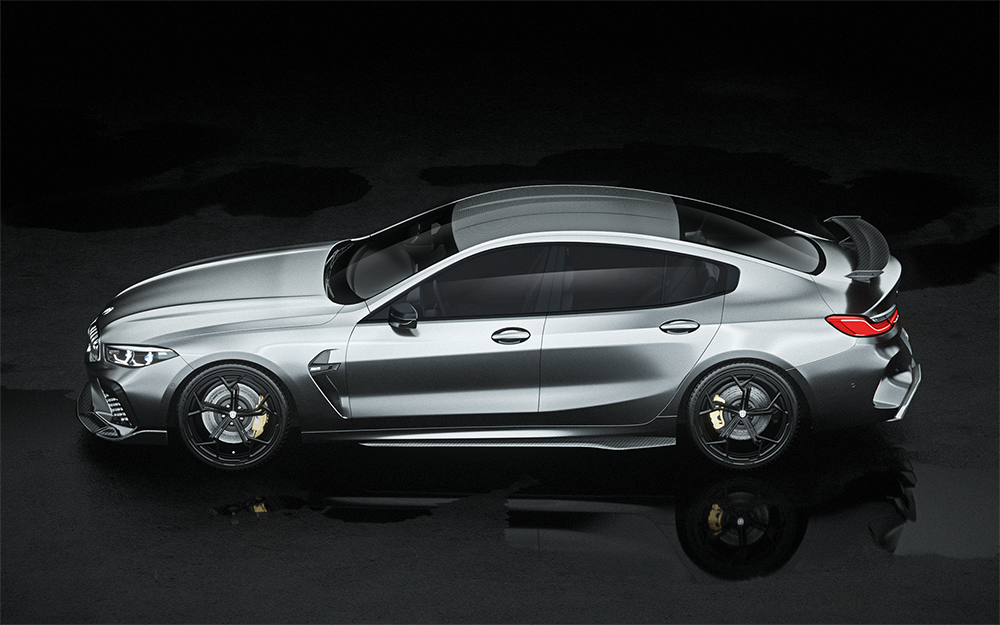 ZACOE carbon fiber aerodynamic body kit for BMW F92 / F93 M8.