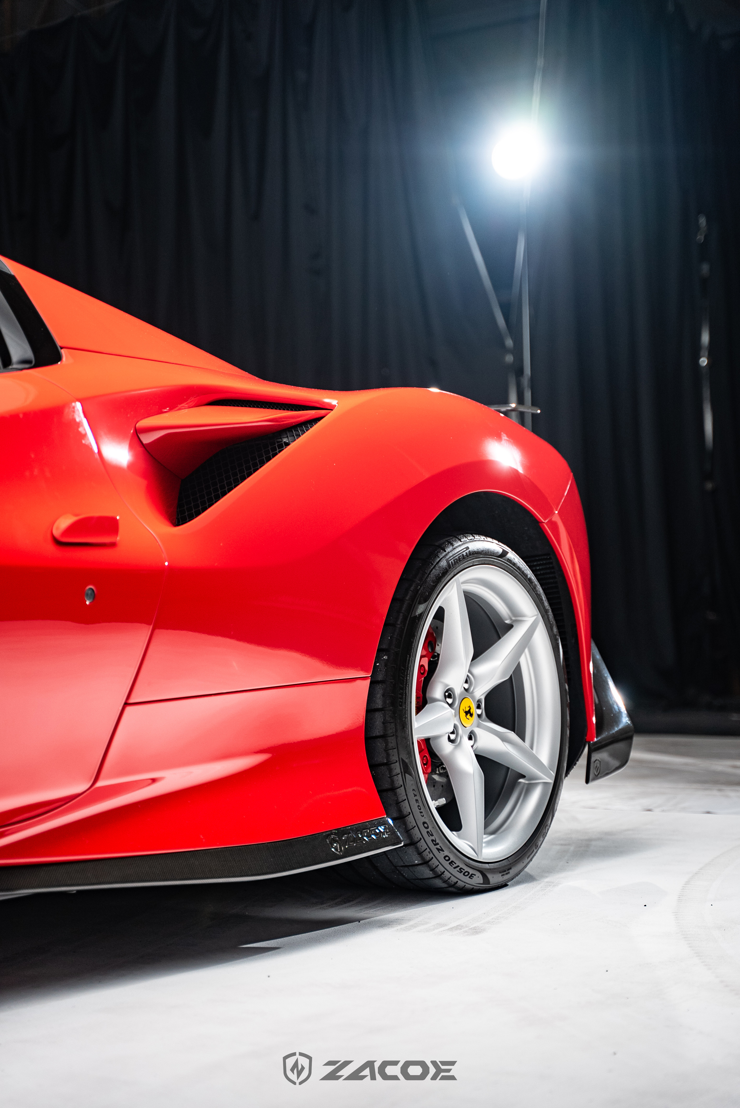 Ferrari F8 Tributo Body kit Carbon Fiber ZACOE