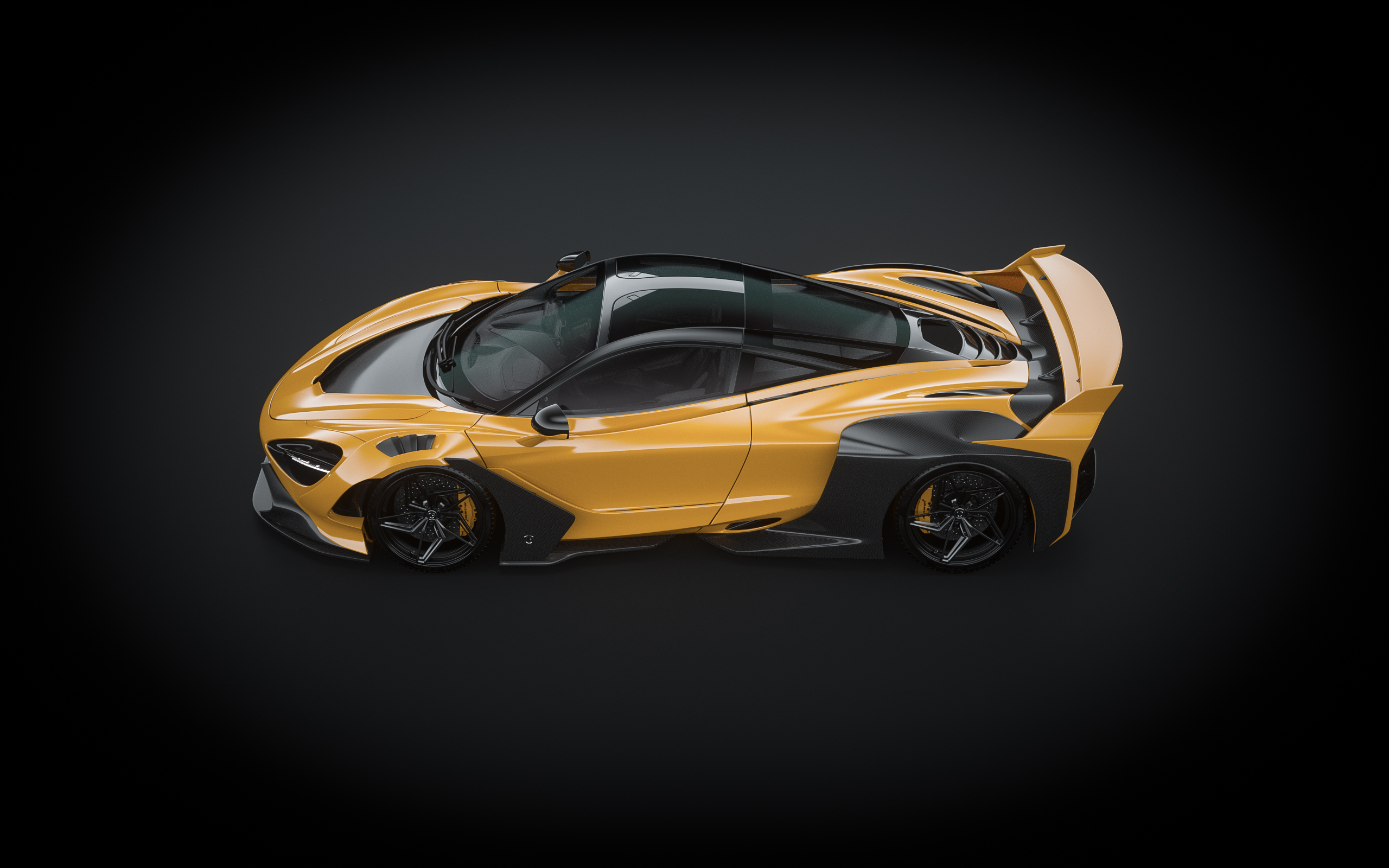 360degree viewer McLaren 720S with wide body by ZACOE