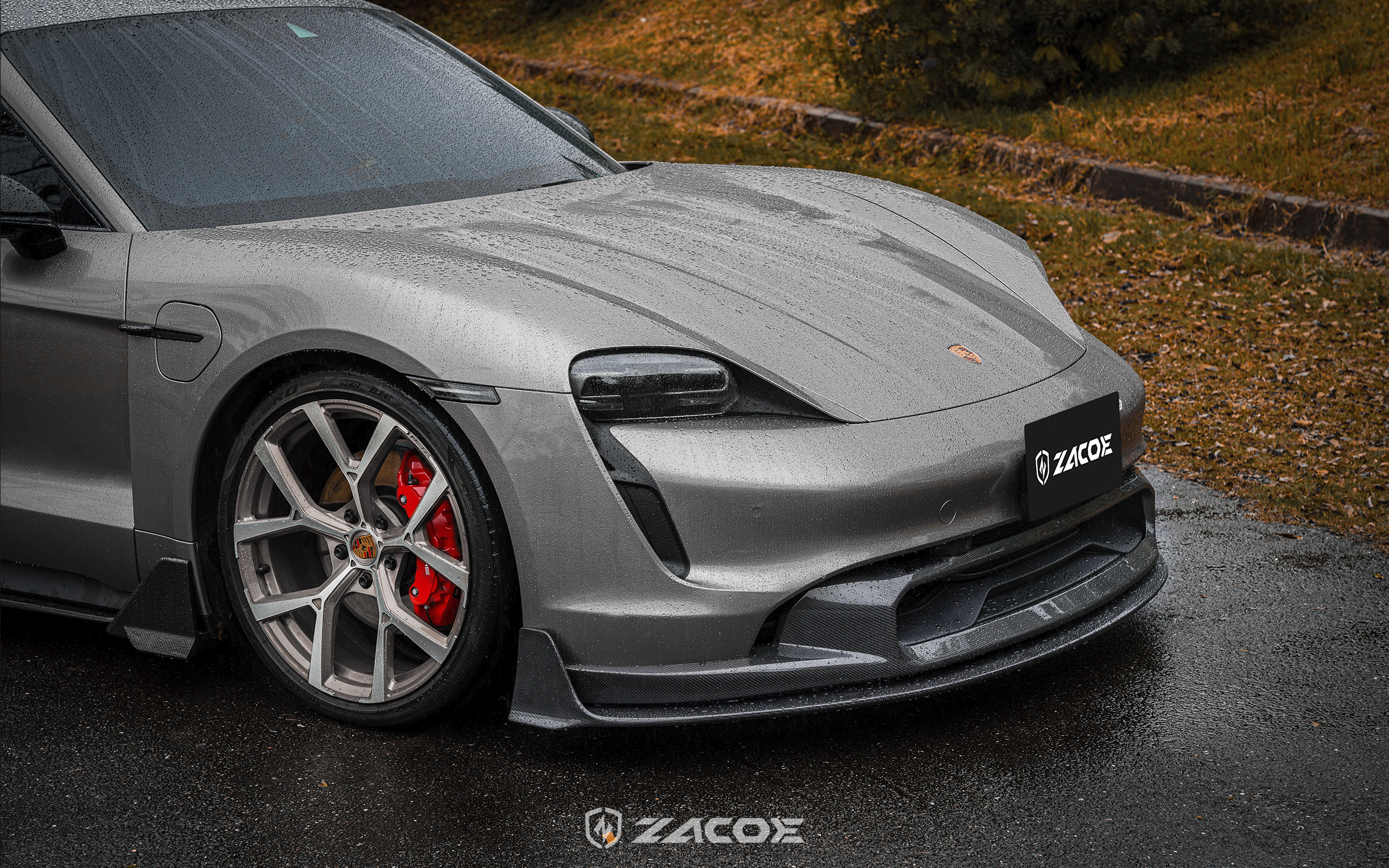 Porsche Taycan Carbon Fiber Body Kit ZACOE