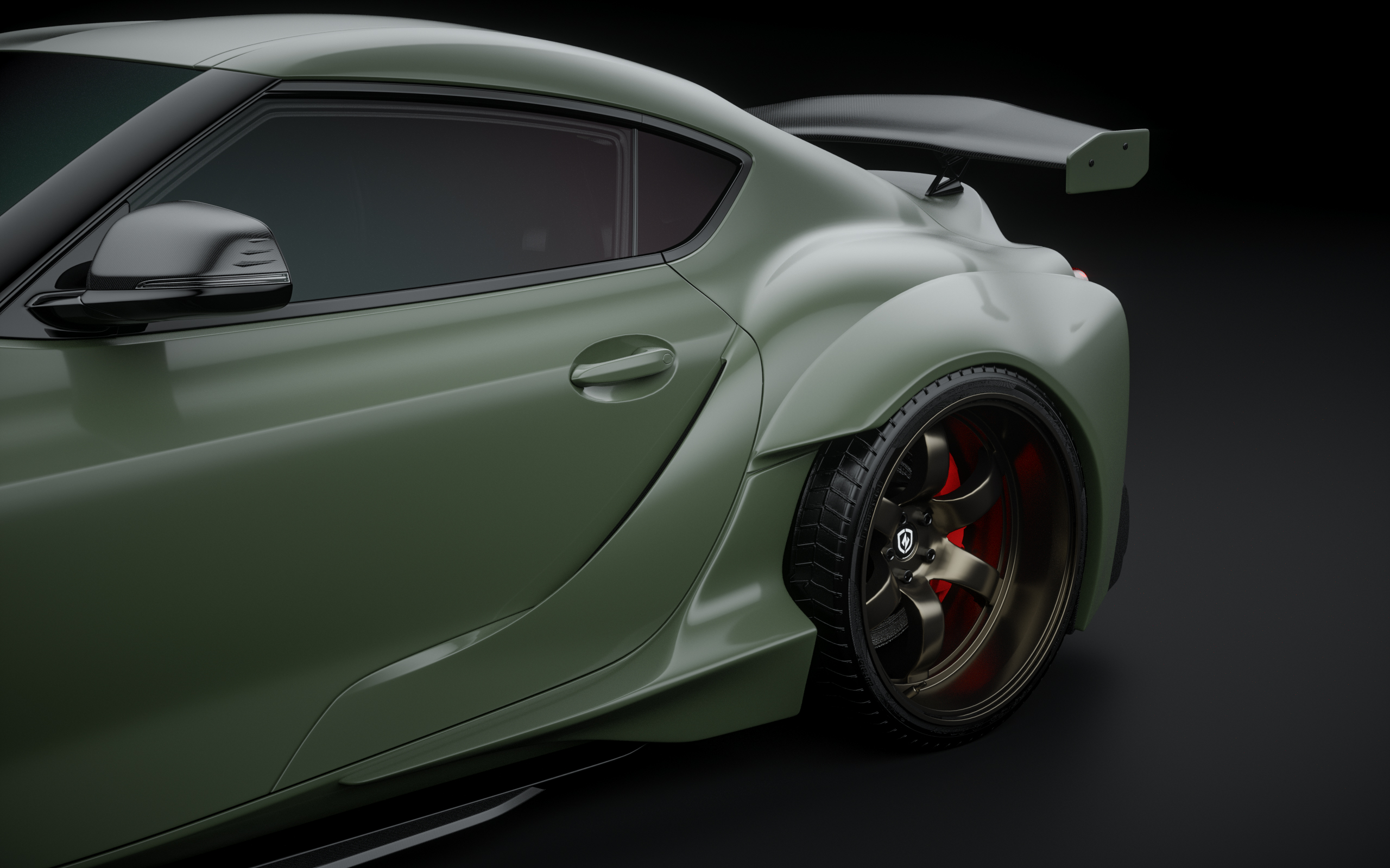 Toyota Supra  Body kit Carbon Fiber ZACOE