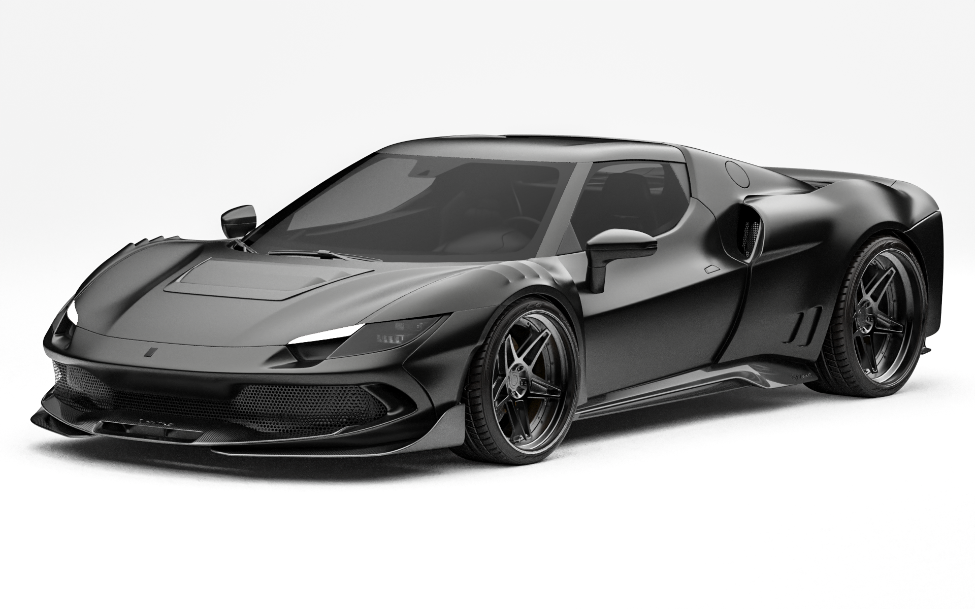 Ferrari Carbon Fiber Kit | ZACOE