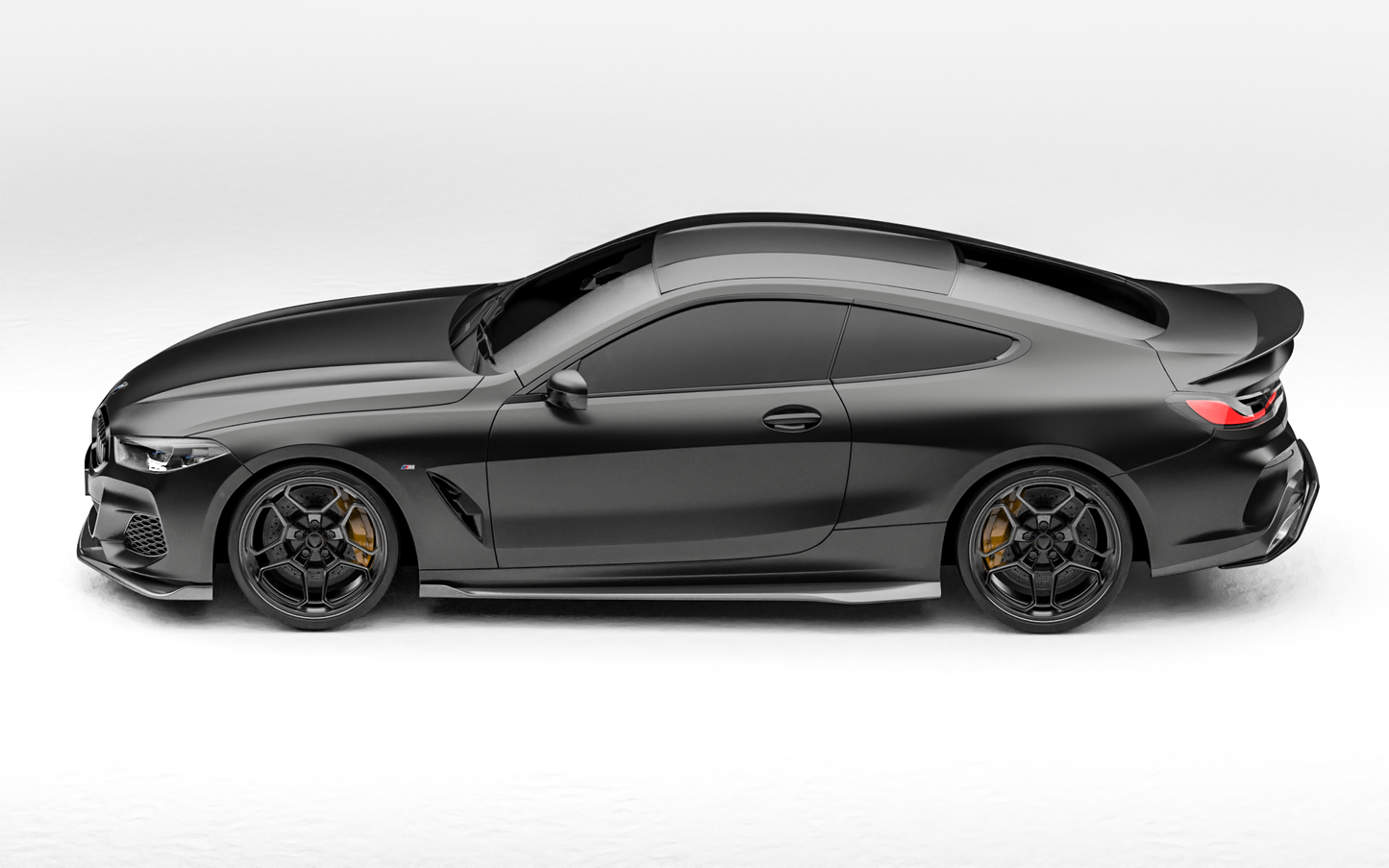ZACOE BMW 8 Series carbon fiber body kit side profile