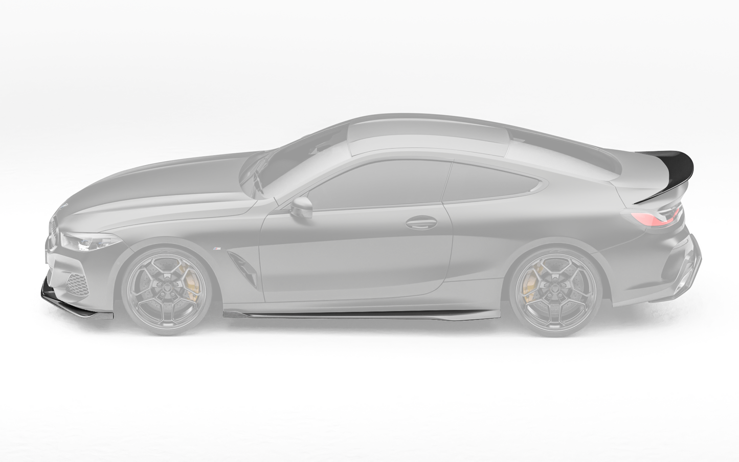 ZACOE BMW 8 Series carbon fiber body kit side profile