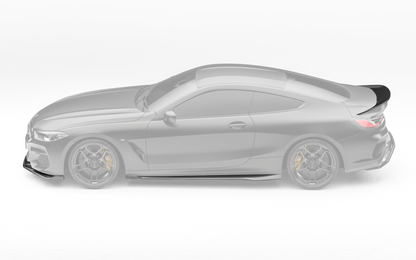 ZACOE BMW 8 Series carbon fiber body kit side profile