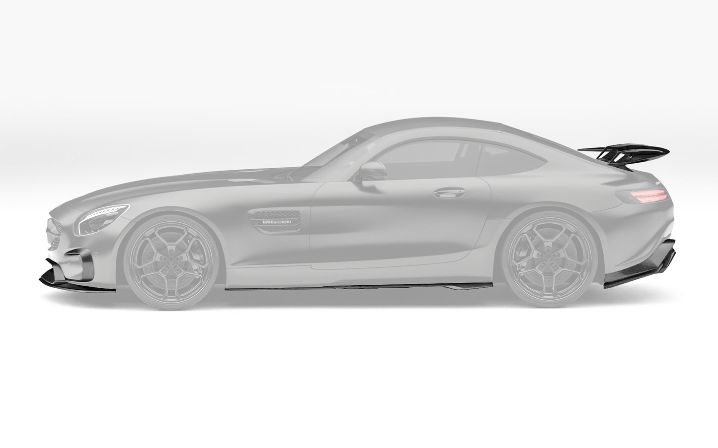 ZACOE Mercedes-AMG GT carbon fiber body kit side profile