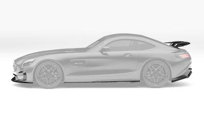 ZACOE Mercedes-AMG GT carbon fiber body kit side profile