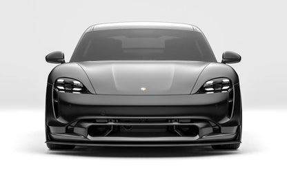 ZACOE Porsche Taycan carbon fiber body kit front view