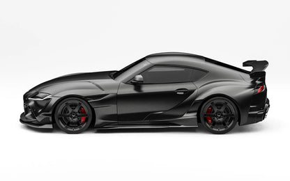 ZACOE Toyota GR Supra widebody carbon aero kit side profile