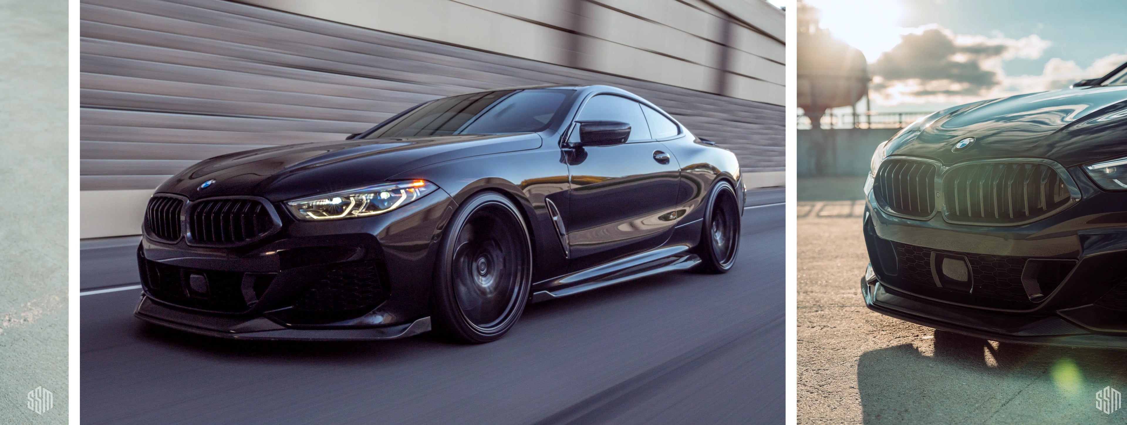 ZACOE BMW 8 Series carbon fiber body kit real car scene 3