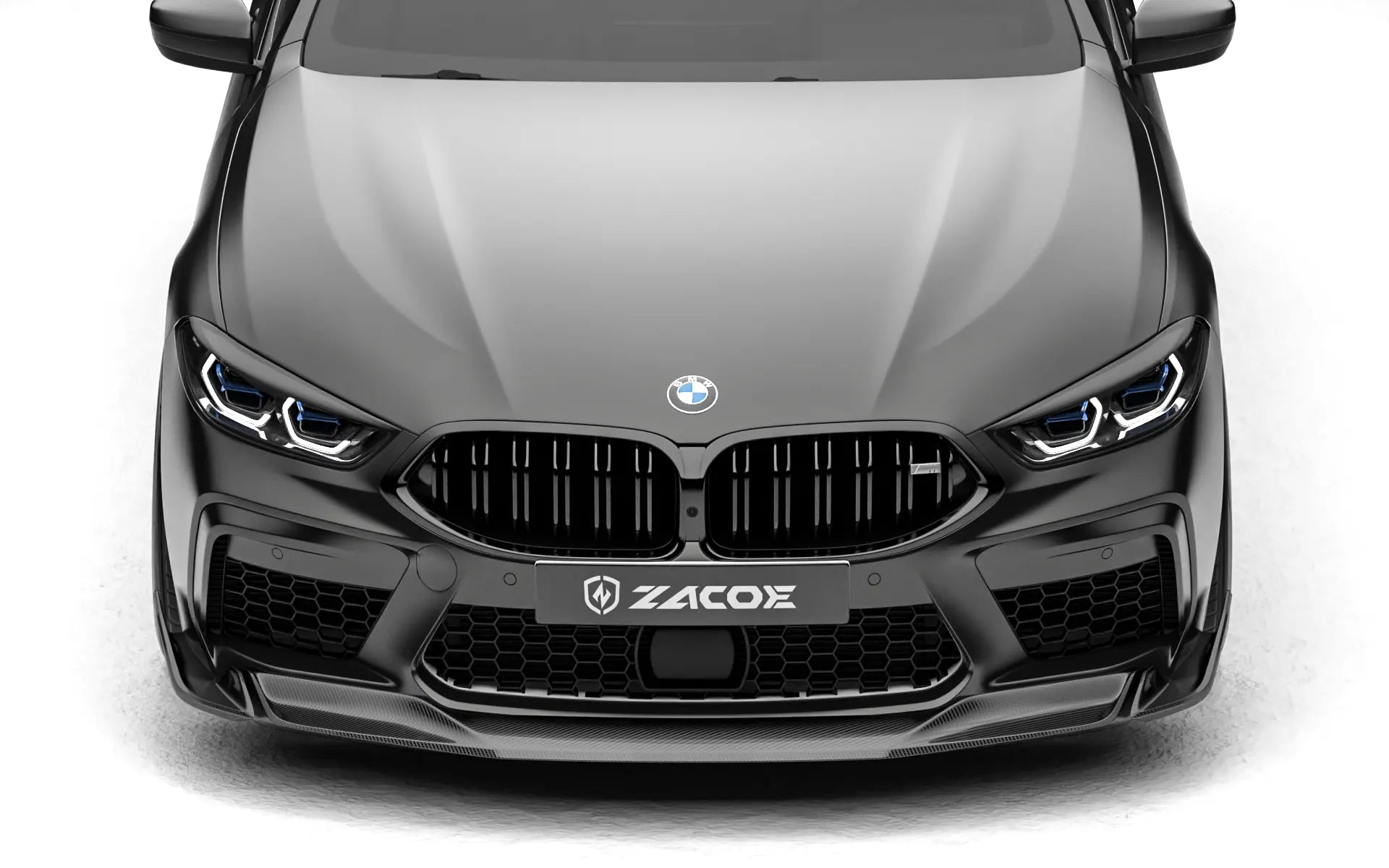 ZACOE BMW F92 M8 carbon fiber body kit front view