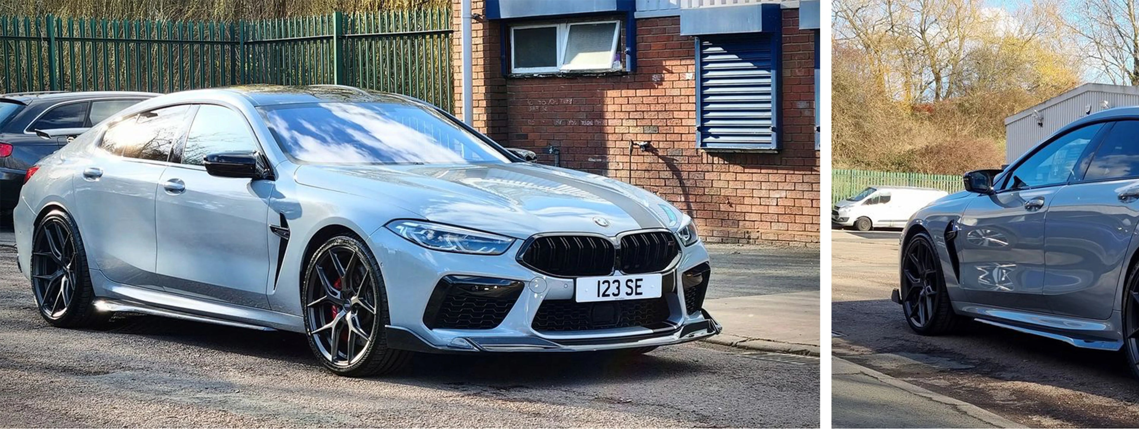 ZACOE BMW F92 M8 carbon fiber body kit real car scene 1