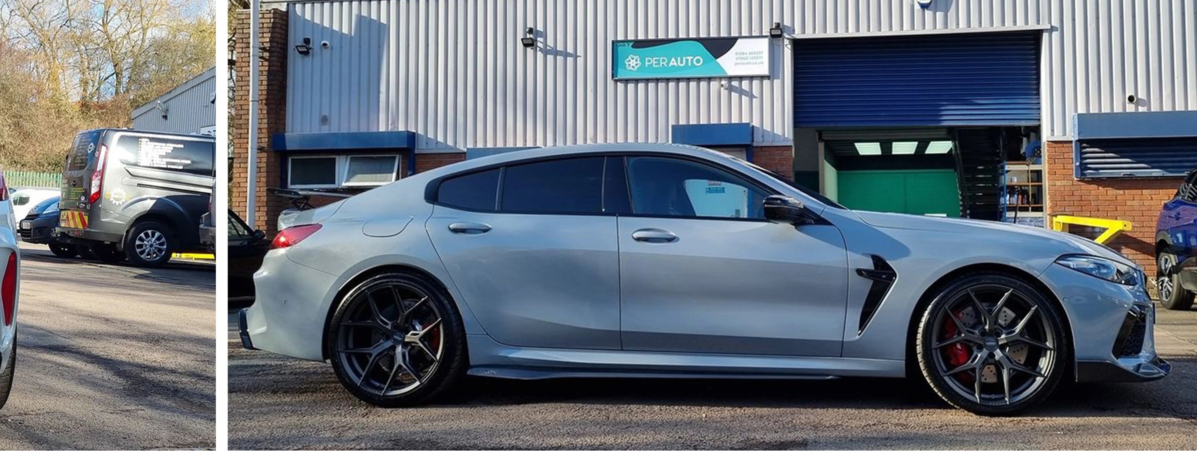 ZACOE BMW F92 M8 carbon fiber body kit real car scene 3