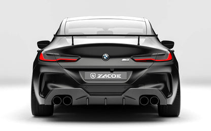 ZACOE BMW F92 M8 carbon fiber body kit rear view