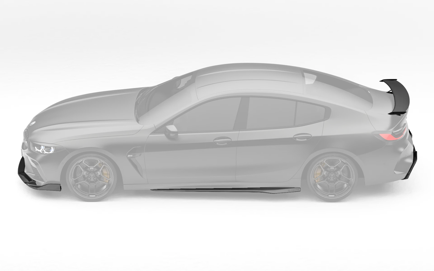 ZACOE BMW F92 M8 carbon fiber body kit side profile
