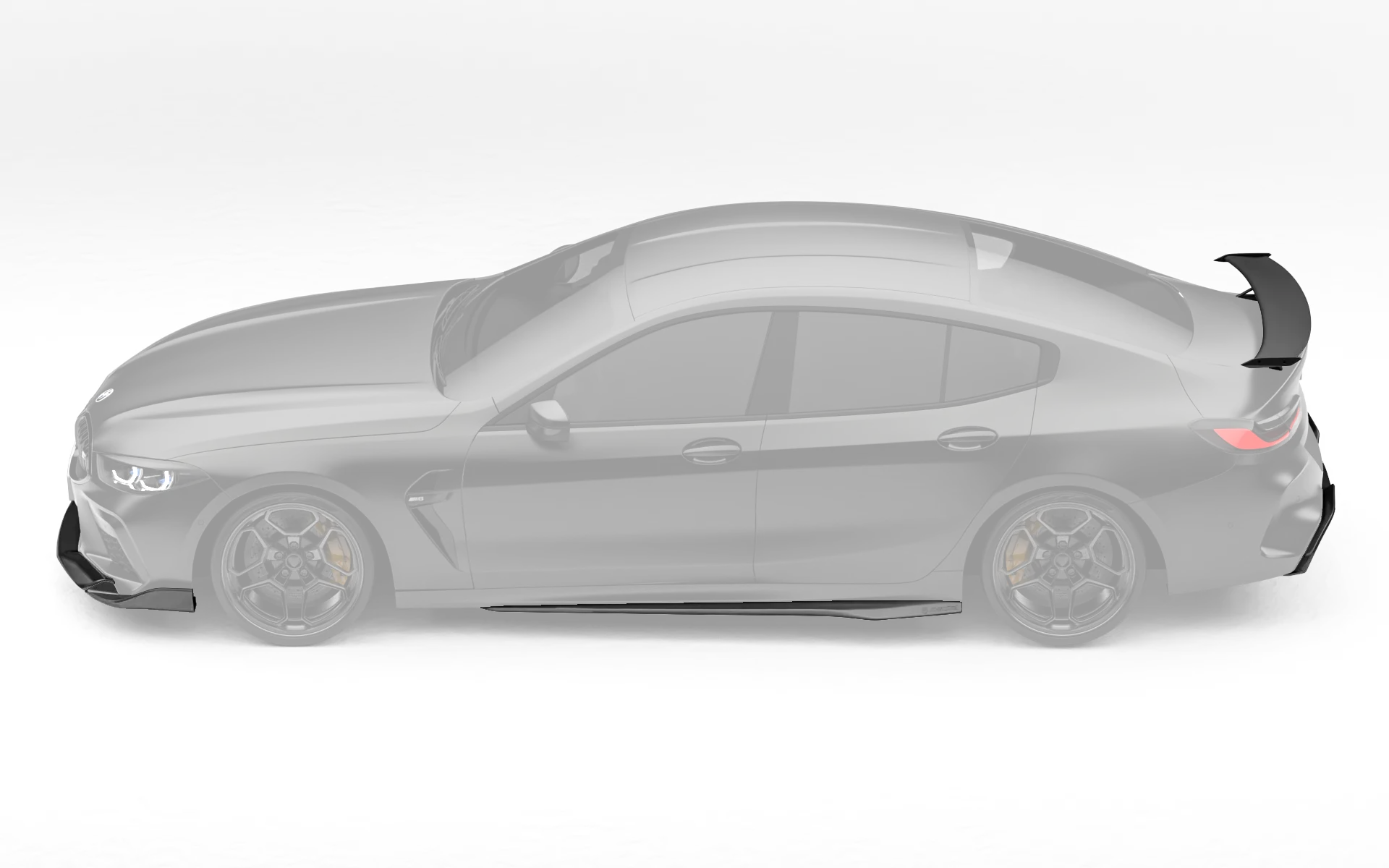 ZACOE BMW F92 M8 carbon fiber body kit side profile