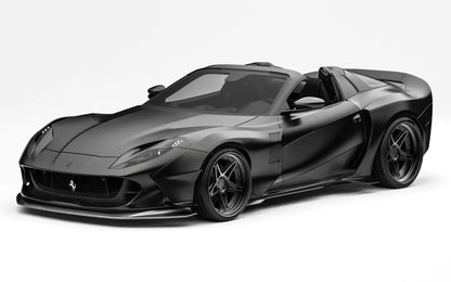 ZACOE Ferrari 812 GTS widebody carbon aero kit front three quarter view