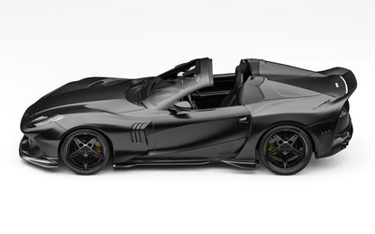 ZACOE Ferrari 812 GTS widebody carbon aero kit side profile
