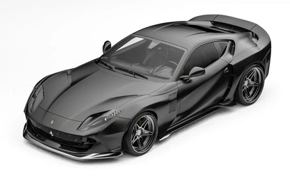 ZACOE Ferrari 812 Superfast widebody carbon aero kit front three quarter view