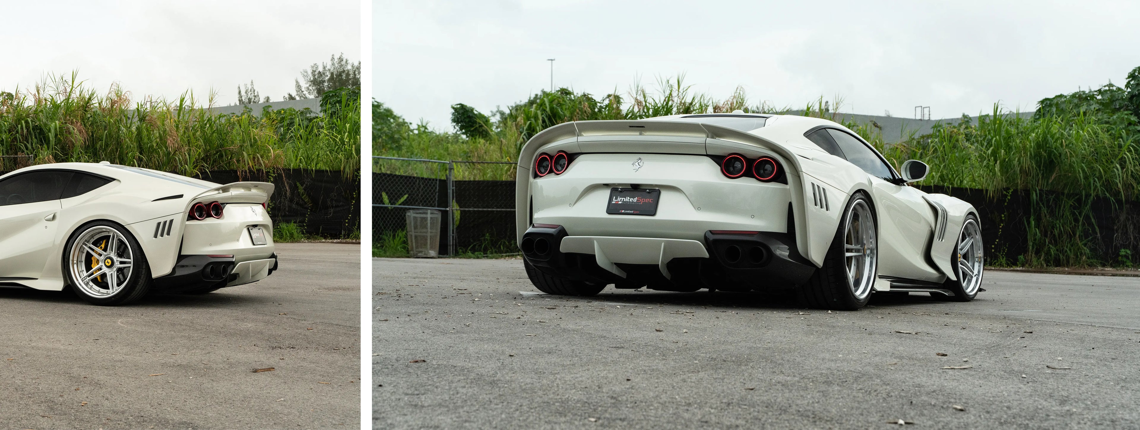 ZACOE Ferrari 812 Superfast widebody carbon aero kit real car scene3