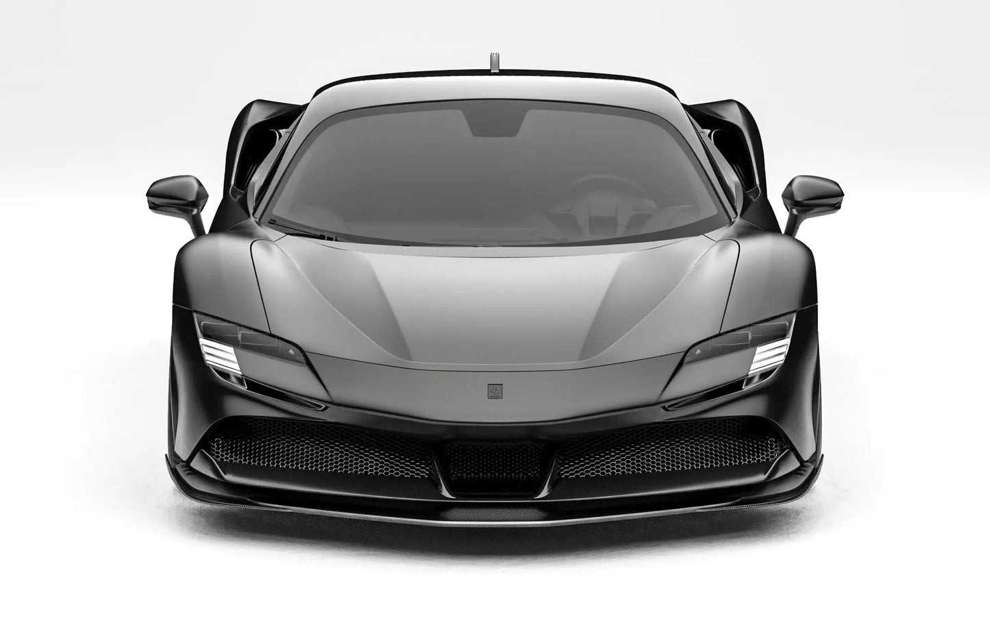 ZACOE Ferrari SF90 Stradale carbon fiber body kit front view