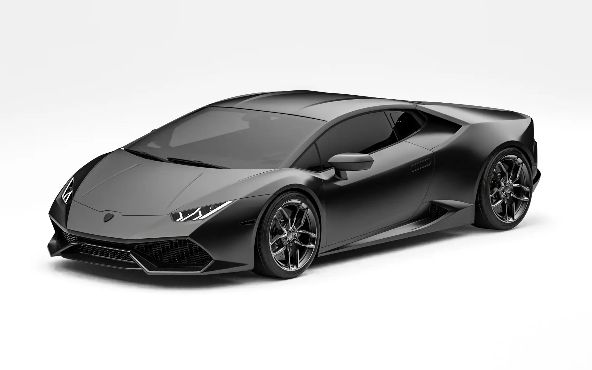 Lamborghini Huracan LP610-4 stock front three quarter view