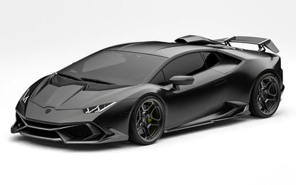 ZACOE Lamborghini Huracan LP610-4 carbon fiber body kit front three quarter view