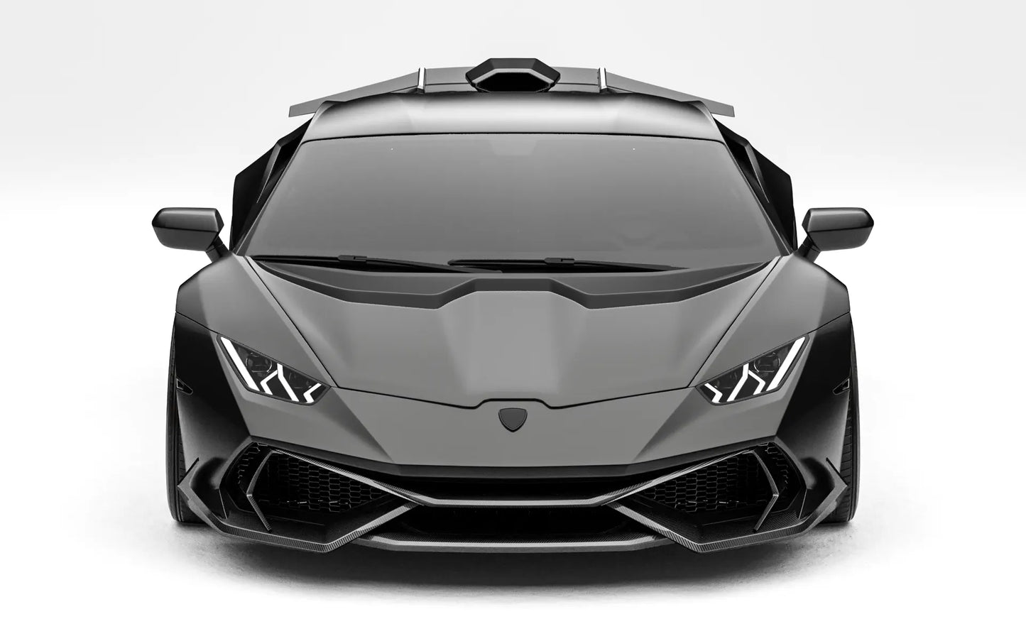 ZACOE Lamborghini Huracan LP610-4 carbon fiber body kit front view