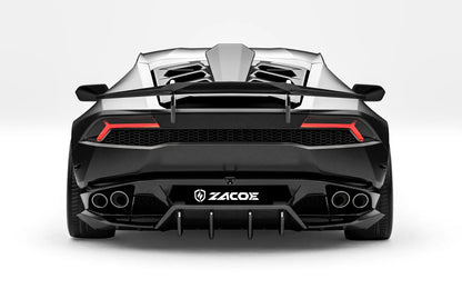 ZACOE Lamborghini Huracan LP610-4 carbon fiber body kit rear view