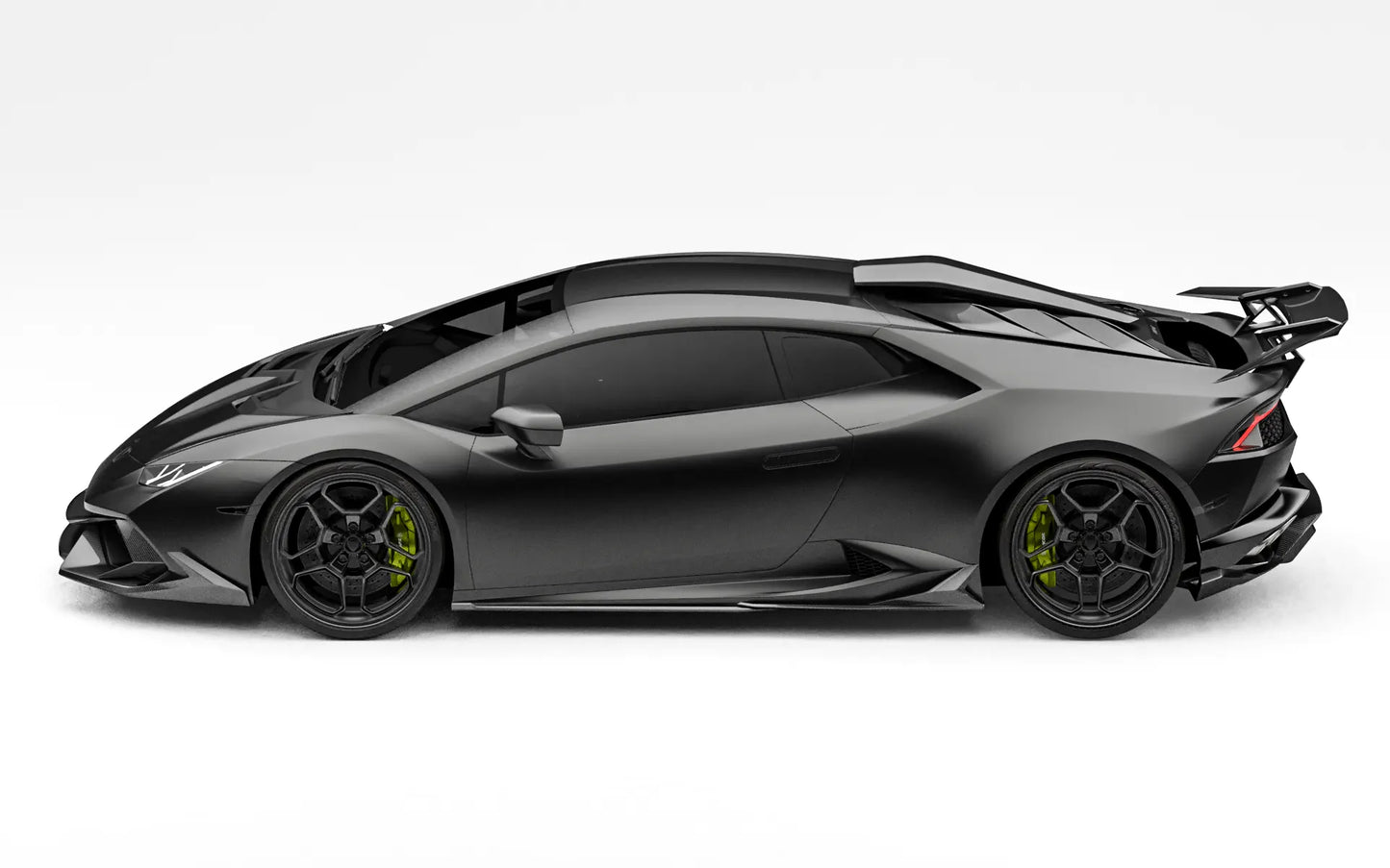 ZACOE Lamborghini Huracan LP610-4 carbon fiber body kit side profile