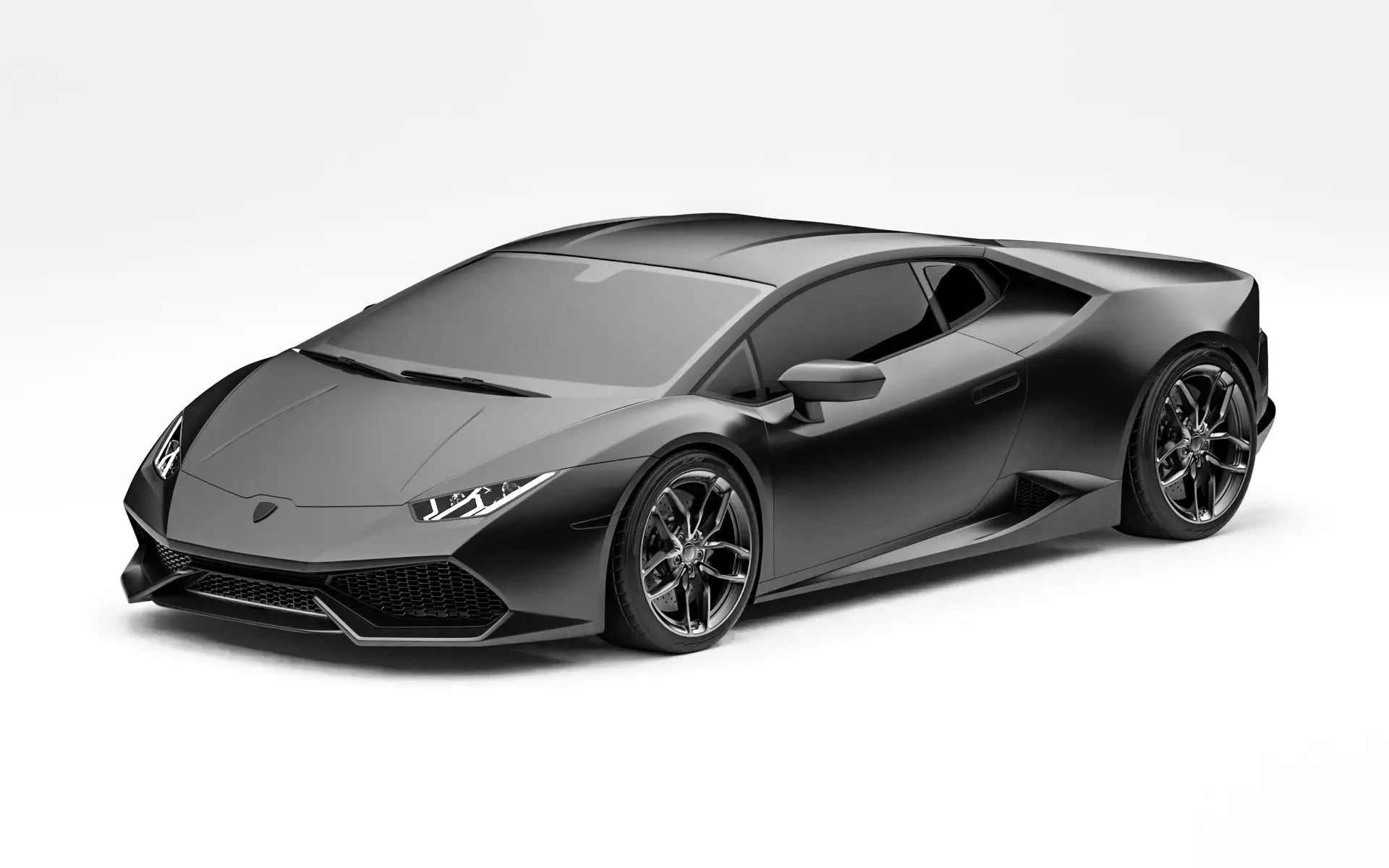 Lamborghini Huracan LP610-4 stock front three quarter view