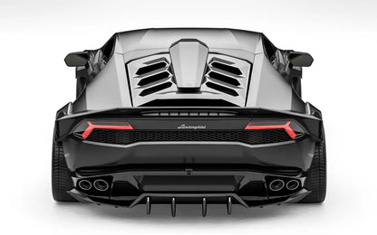 ZACOE Lamborghini Huracan LP610-4 widebody carbon fiber kit rear view