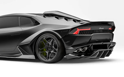 ZACOE Lamborghini Huracan LP610-4 carbon fiber rear diffuser detail