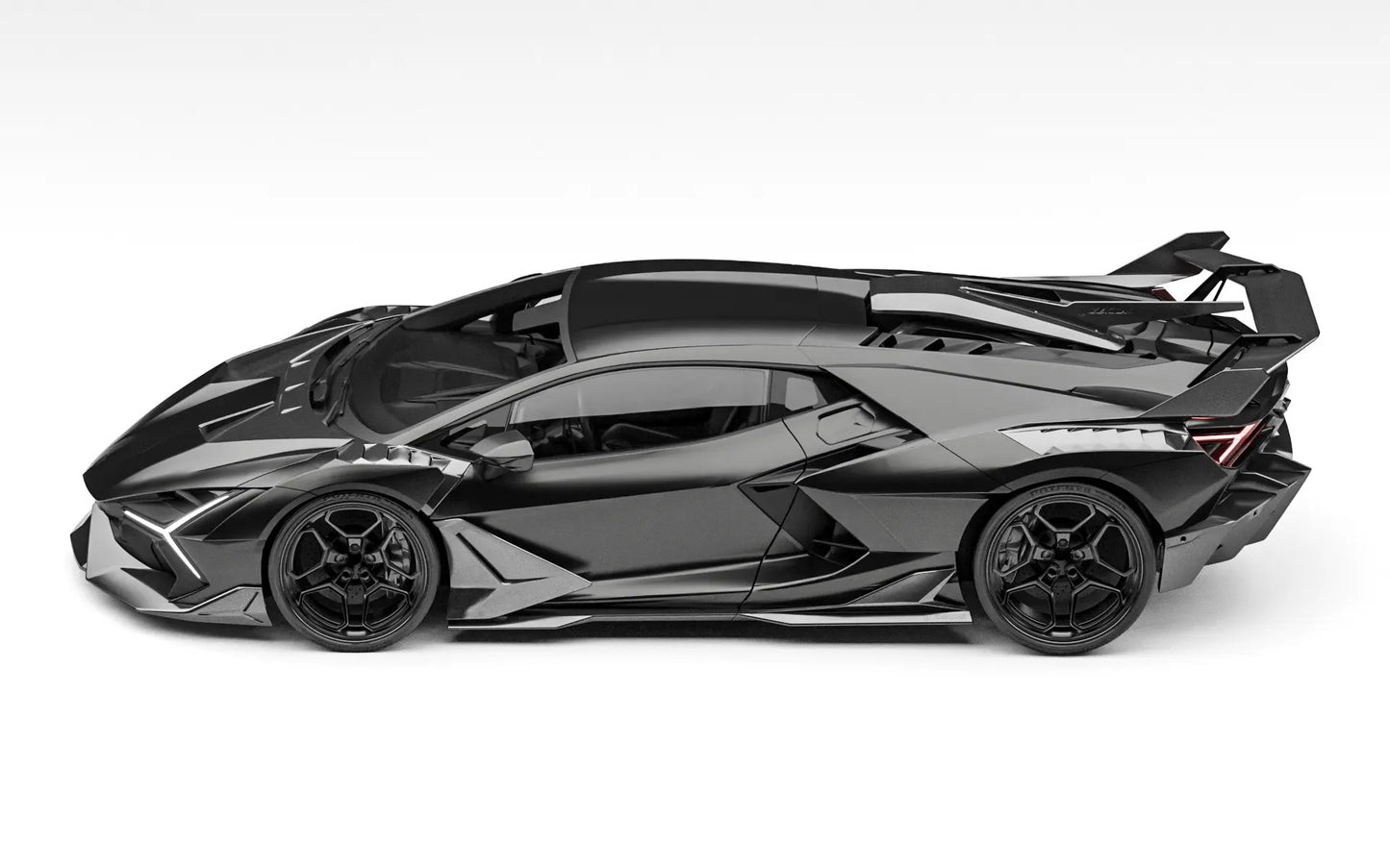ZACOE Lamborghini Revuelto widebody carbon aero kit side profile