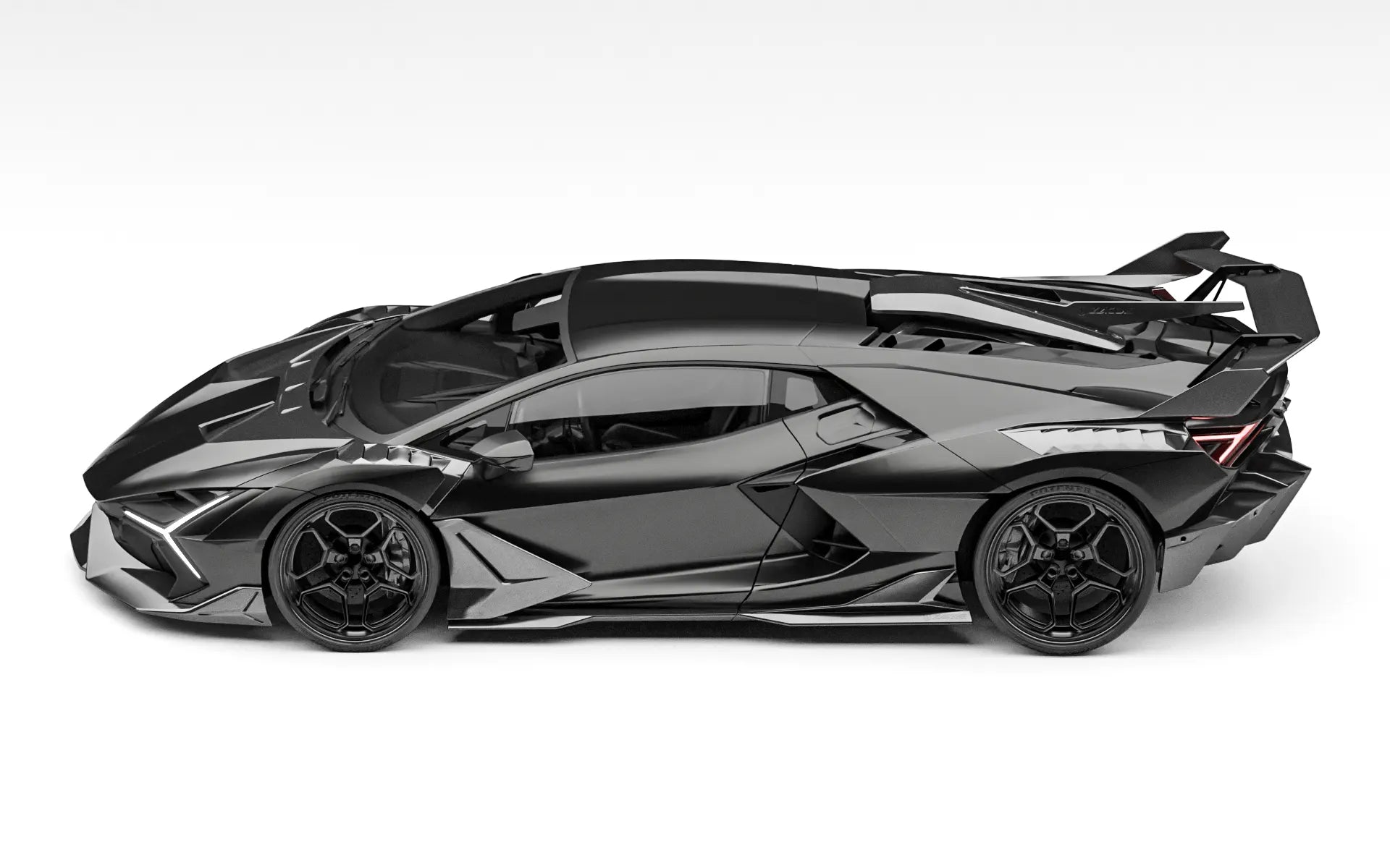 ZACOE Lamborghini Revuelto widebody carbon aero kit side profile