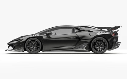 ZACOE Lamborghini Temerario widebody carbon fiber kit side profile