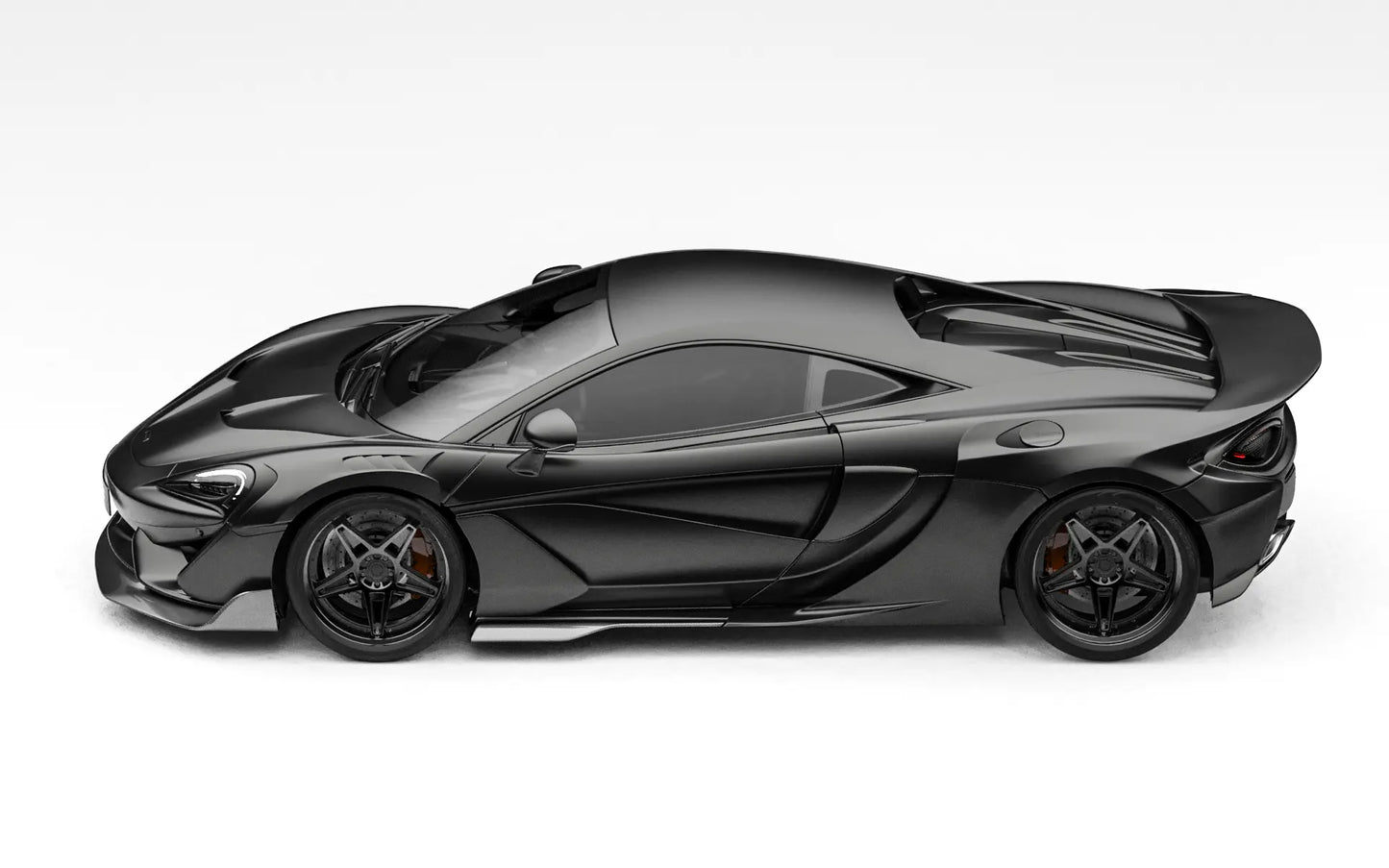 ZACOE McLaren 570S widebody carbon aero kit side profile