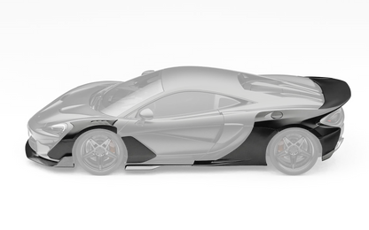 ZACOE McLaren 570S widebody carbon aero kit side profile