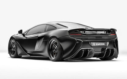 ZACOE mcLaren-650S-Body-Kit carbon aero kit rear three quarter view