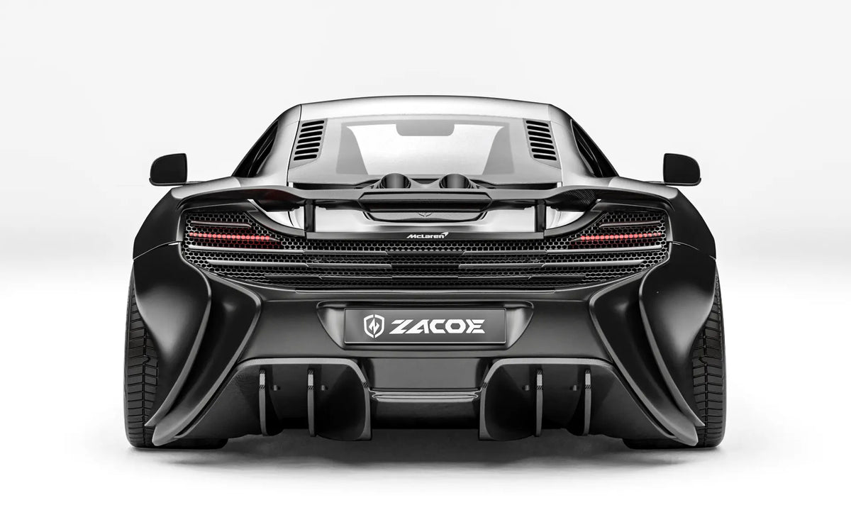 ZACOE mcLaren-650S-Body-Kit carbon aero kit rear view