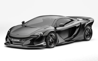 ZACOE McLaren 650S widebody carbon aero kit front three quarter view
