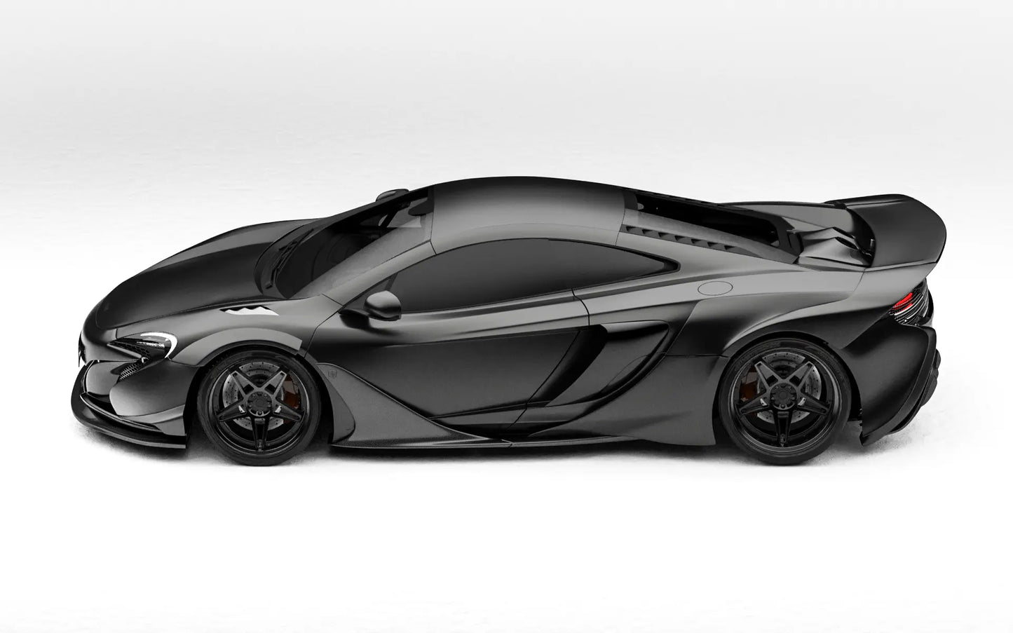 ZACOE McLaren 650S widebody carbon aero kit side profile