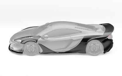 ZACOE McLaren 650S widebody carbon aero kit side profile