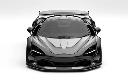 ZACOE McLaren 720S widebody carbon aero kit front view