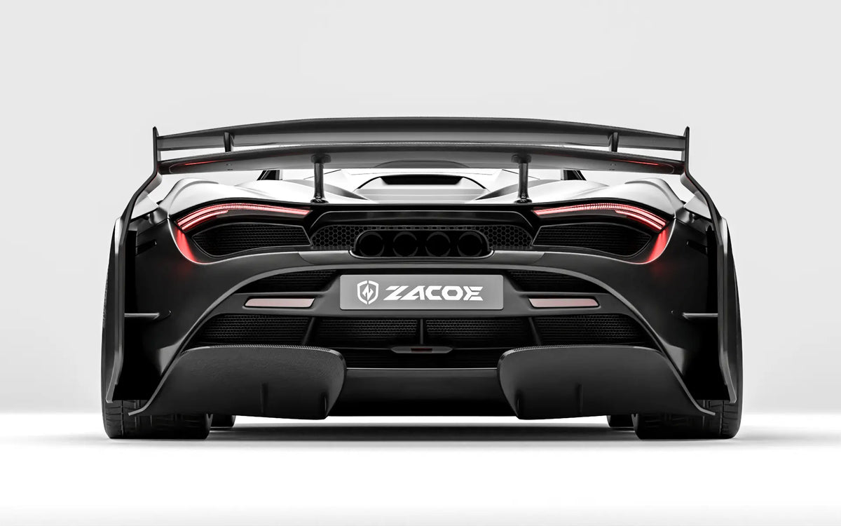720s Modified Rear McLaren 720S Widebody Carbon Fiber Kit | ZACOE