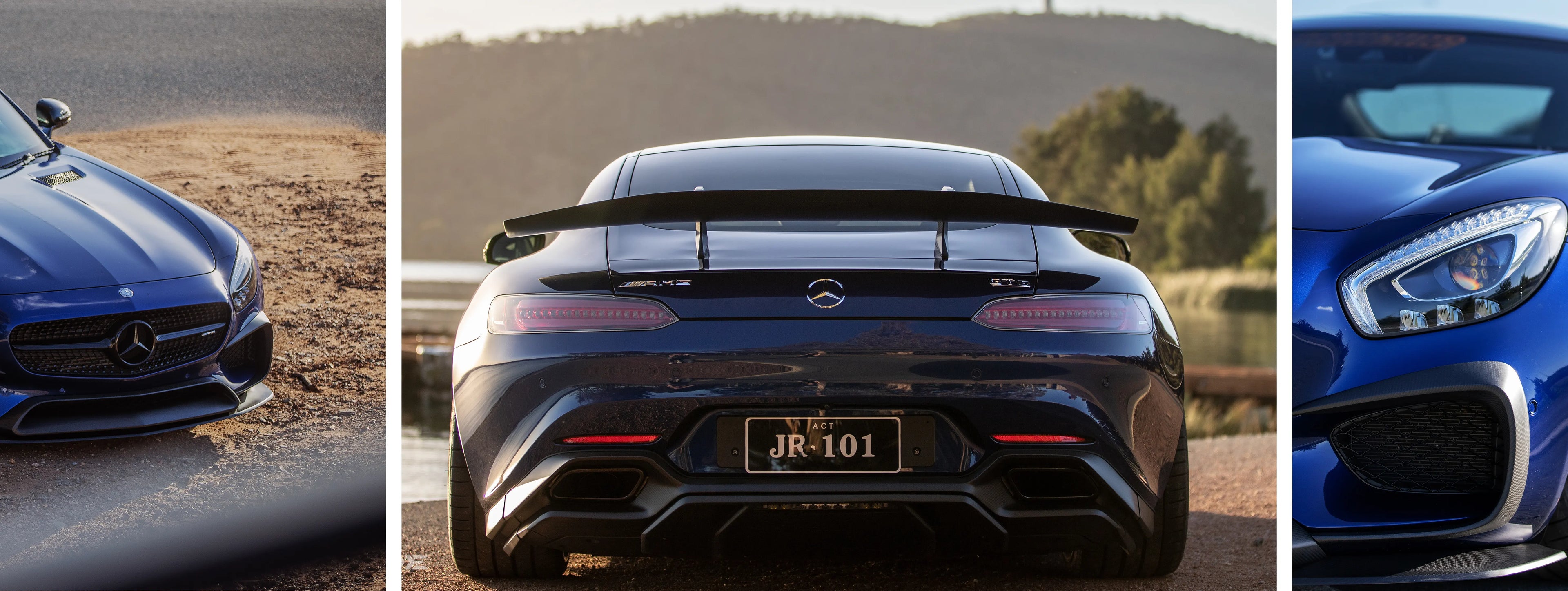 ZACOE Mercedes-AMG GT carbon fiber body kit real car scene 2